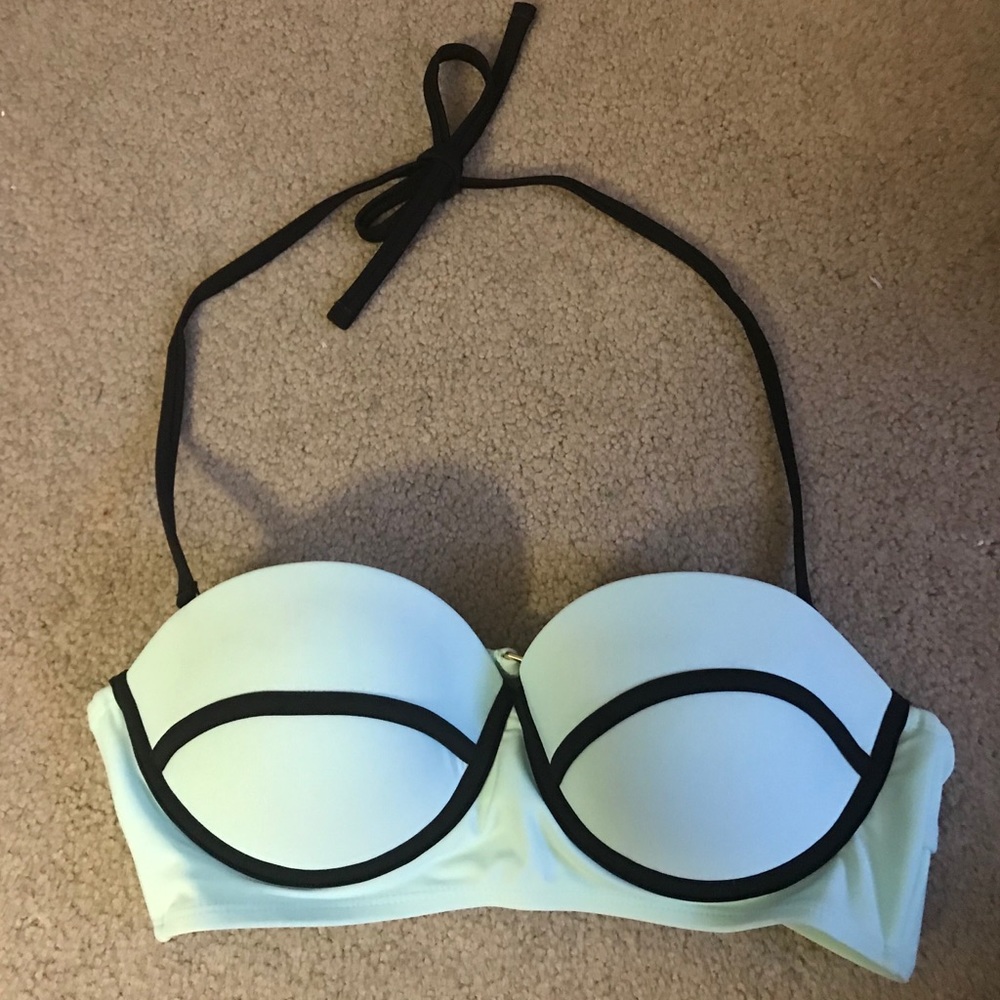 Light Blue Bikini Top